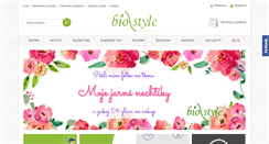 Desktop Screenshot of biostyle.sk